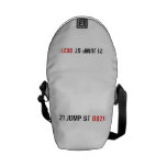 21 JUMP ST  Messenger Bags (mini)
