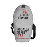 Abdalla  street   Messenger Bags (mini)