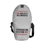 paddington station  Messenger Bags (mini)