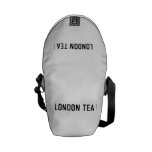 london tea  Messenger Bags (mini)