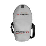 Oval Street  Messenger Bags (mini)