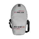 west derby  Messenger Bags (mini)