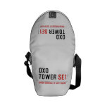 oxo tower  Messenger Bags (mini)