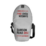 SAMSON  ROAD  Messenger Bags (mini)