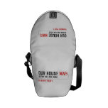 Our House  Messenger Bags (mini)