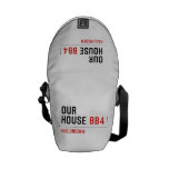 OUR HOUSE  Messenger Bags (mini)