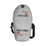 FUCK street   Messenger Bags (mini)