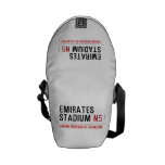 emirates stadium  Messenger Bags (mini)