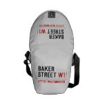 baker street  Messenger Bags (mini)