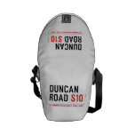 duncan road  Messenger Bags (mini)
