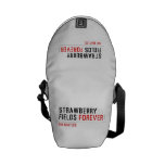 Strawberry Fields  Messenger Bags (mini)