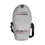 Bean Way  Messenger Bags (mini)