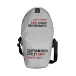 CLAPHAM HIGH STREET  Messenger Bags (mini)