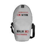 Malik  Messenger Bags (mini)