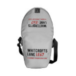 whitcrofts  lane  Messenger Bags (mini)