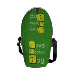 Love
 Sophia
 Dog
   Messenger Bags (mini)