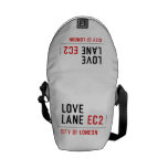 LOVE LANE  Messenger Bags (mini)