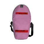 Hannah is awesome   Messenger Bags (mini)