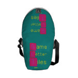 Game
 Letter
 Tiles  Messenger Bags (mini)