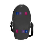 bi life  Messenger Bags (mini)