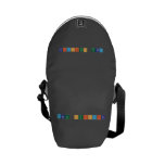 Tabela periodica  Messenger Bags (mini)