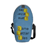 Game
 Letter
 Tiles  Messenger Bags (mini)