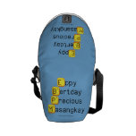 Eppy 
 Bertday
 Precious
 Masangkay  Messenger Bags (mini)