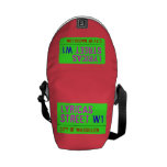 lyricas Street  Messenger Bags (mini)