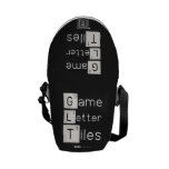Game
 Letter
 Tiles  Messenger Bags (mini)