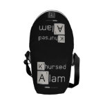 Khursed
 Alam  Messenger Bags (mini)