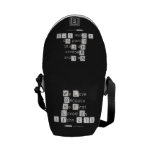 We Love
 Because
 He First 
 Loved Us
 1 John 4:19  Messenger Bags (mini)