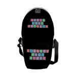 Periodic
 Table
 Writer  Messenger Bags (mini)