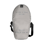 DDJJCC
 
 Lucky's Fun Run  Messenger Bags (mini)