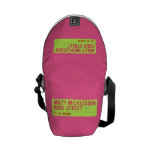 miley micklesson bond street  Messenger Bags (mini)