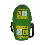 Love
 5D
 Friends  Messenger Bags (mini)