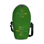 What if
 i told you -
 NO game in that
 side?
 Wow  Messenger Bags (mini)