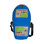 Minion Street  Messenger Bags (mini)