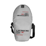 Dj notorious mad Street  Messenger Bags (mini)