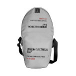 London electrical  24/7    Messenger Bags (mini)
