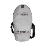 Sun Street   Messenger Bags (mini)