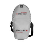 caprivi street  Messenger Bags (mini)