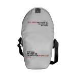 keep clam  and study for  the board exam  Messenger Bags (mini)