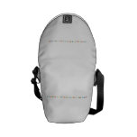 es mejor no tener cosas que tener cosas y no tener con quien compartirlas  Messenger Bags (mini)