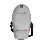ilove music  Messenger Bags (mini)
