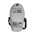Brick Lane Curry  Messenger Bags (mini)