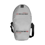 london streetsign  Messenger Bags (mini)