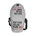 potters fields park  Messenger Bags (mini)