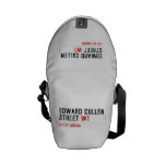 Edward Cullen Street  Messenger Bags (mini)