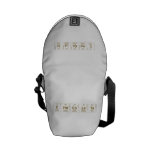 Chocolate  Messenger Bags (mini)