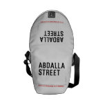 Abdalla  street   Messenger Bags (mini)